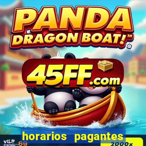 horarios pagantes do fortune rabbit